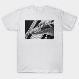 black and white alligator T-Shirt